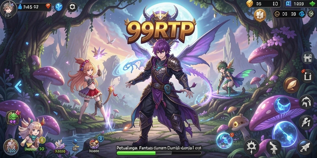Tangkapan layar menarik yang menunjukkan aksi seru dalam game Anime.