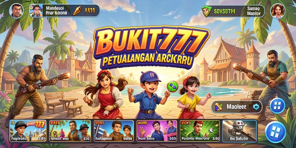 Tampilan gameplay seru dari BUKIT777 yang penuh tantangan.