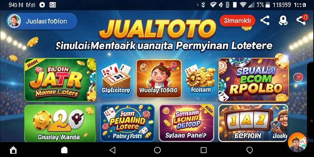 Tampilan menarik dari gameplay JUALTOTO yang penuh aksi.