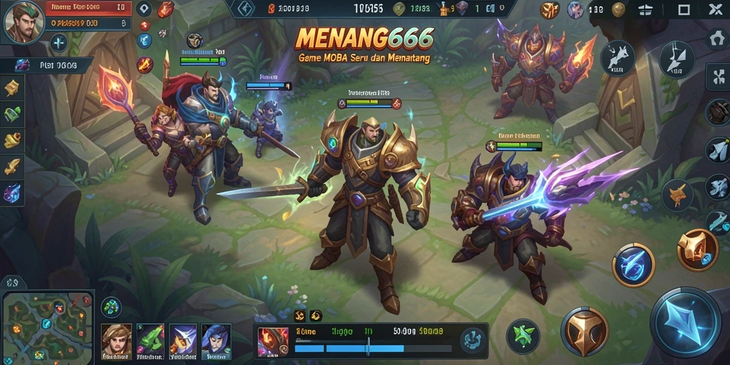 Tampilan gameplay seru dan dinamis di MENANG666.
